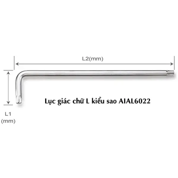 Lục giác L sao (dài) T60 TOPTUL AIAL6022