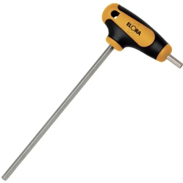Lục giác tay cầm chữ T ELORA 159W, size 2-10mm, DIN ISO 2936