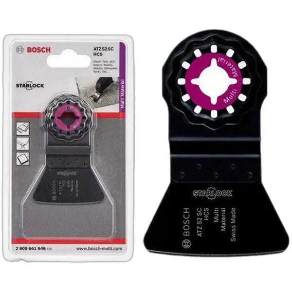 LƯỠI CÀO CỨNG ATZ 52 SC 52X26MM 2608661646 BOSCH - PHỤ KIỆN Máy cắt ĐA NĂNG