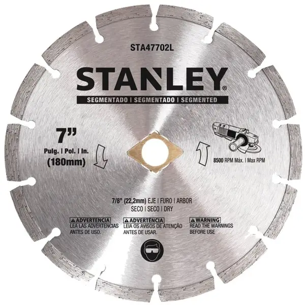 Lưỡi cắt bê tông gạch 180x0.08x7x20 Turbo Rim Stanley STA47700L