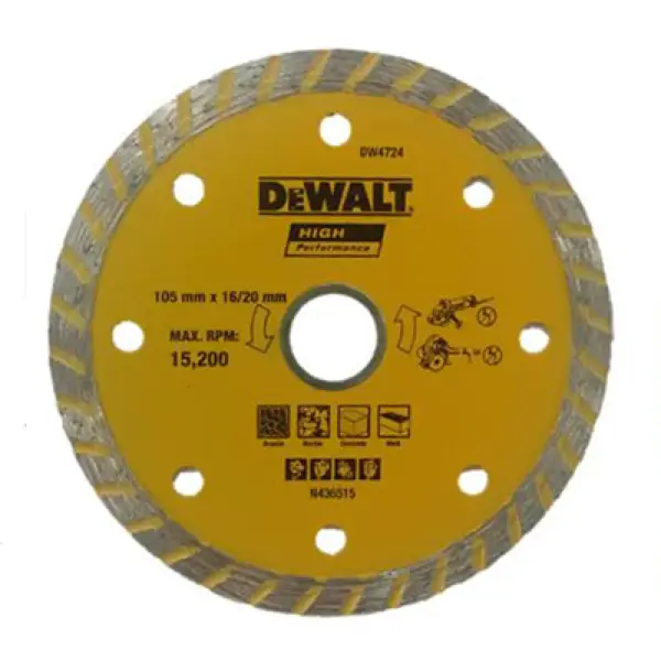 Lưỡi cắt gạch 105mm Dewalt DW4724