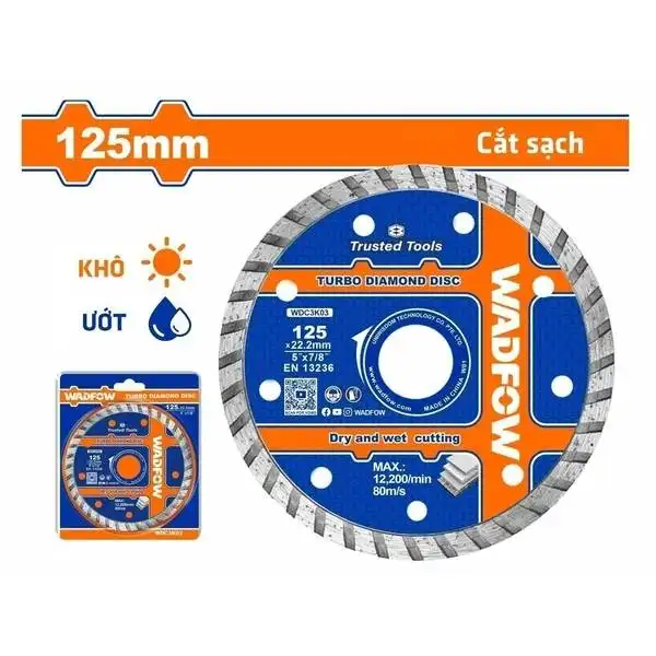Lưỡi Cắt Gạch Đa Năng 125X22.2Mm WDC3K03 WADFOW