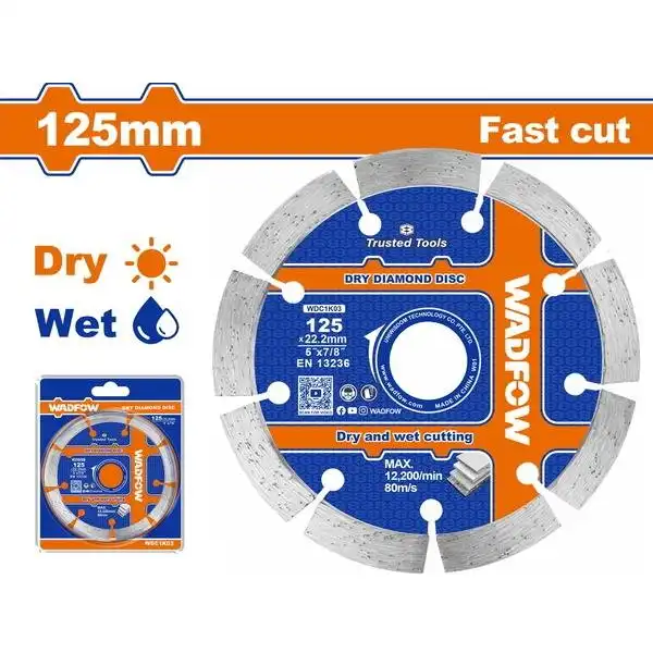 Lưỡi Cắt Gạch Siêu Mỏng 125X22.2Mm WDC4K03 WADFOW