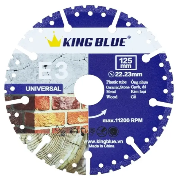 Lưỡi cắt KingBlue E3-125DN