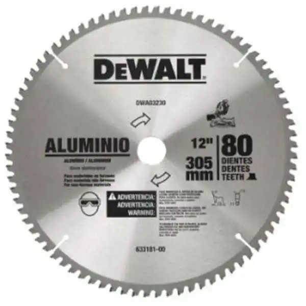 Lưỡi cắt nhôm, gỗ 305mm Dewalt DWA03230-B1