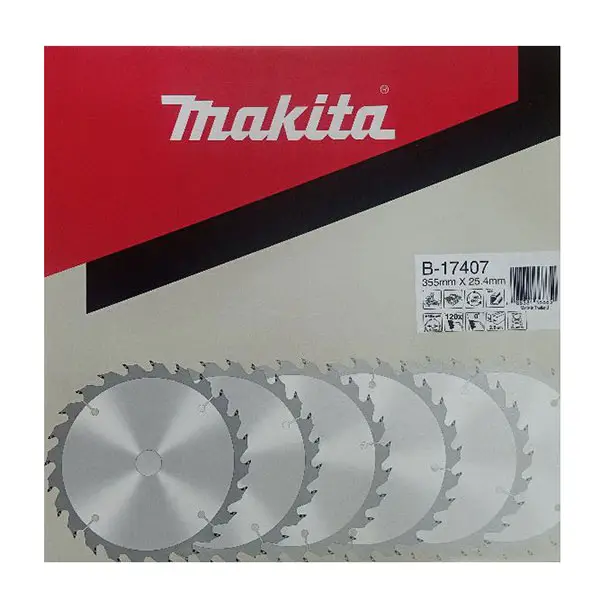 Lưỡi cắt nhôm hợp kim 120 răng Makita B-17407 (355mm)
