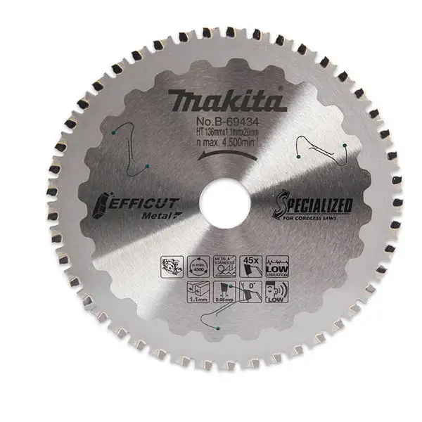 Lưỡi cắt sắt efficut Makita B-69434 (136x20x45T)