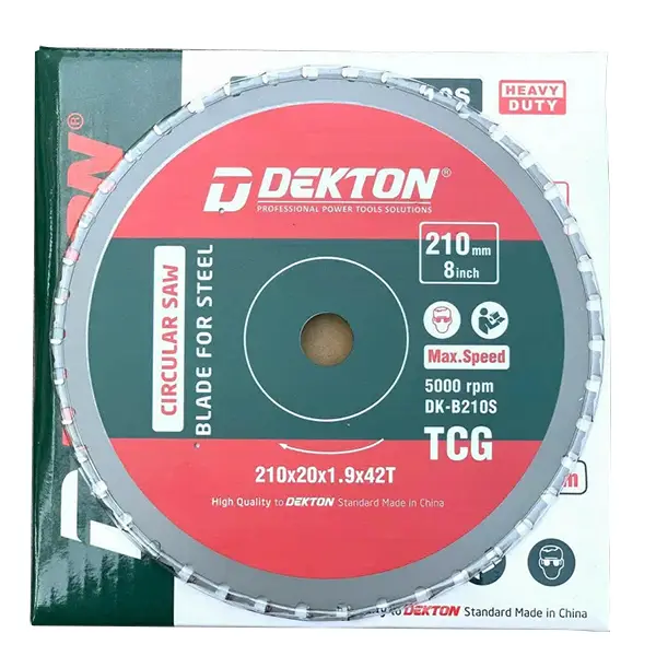 Lưỡi Cắt Sắt Hợp Kim Dekton DK-B210S 210mm (Cắt Đa Vật Liệu)
