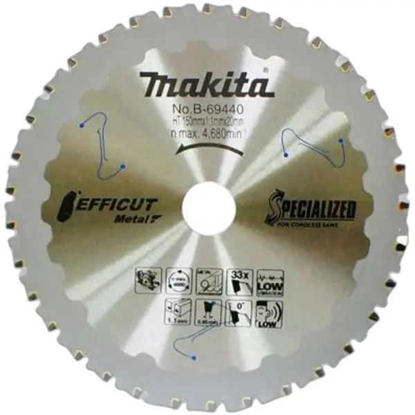 LƯỠI CẮT SẮT HỢP KIM MAKITA B-69440