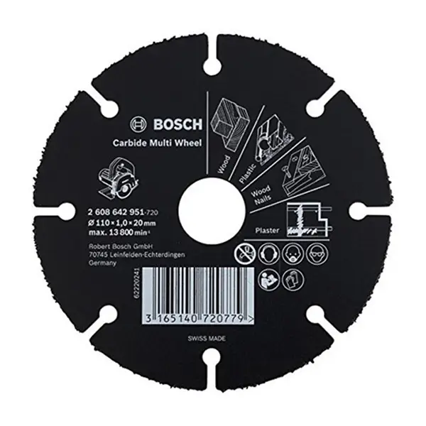 Lưỡi cưa đa năng 110mm Bosch 2608643066