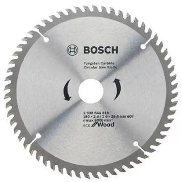 Lưỡi cưa gỗ 180x25.4mm T60 Bosch 2608644318