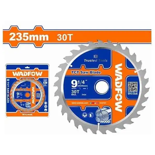 Lưỡi Cưa Gỗ 235Mm 30T WTC1K06 WADFOW