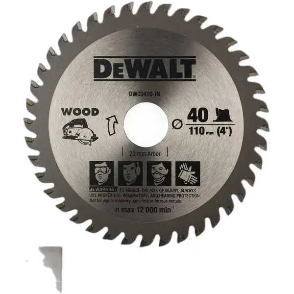 Lưỡi cưa gỗ Dewalt DW03410 TCT 100mm 40 răng
