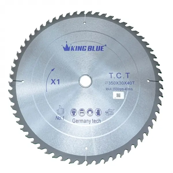 Lưỡi cưa gỗ KingBlue X1-350x40T-NEW