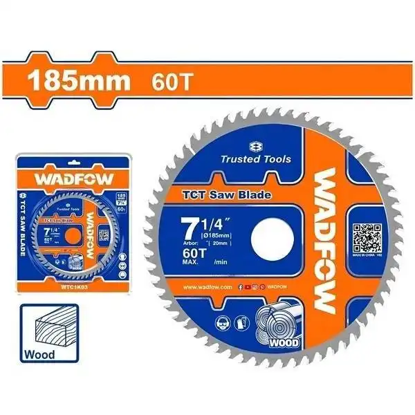 Lưỡi Cưa Gỗ Tct185Mmx60T WTC1K03 WADFOW