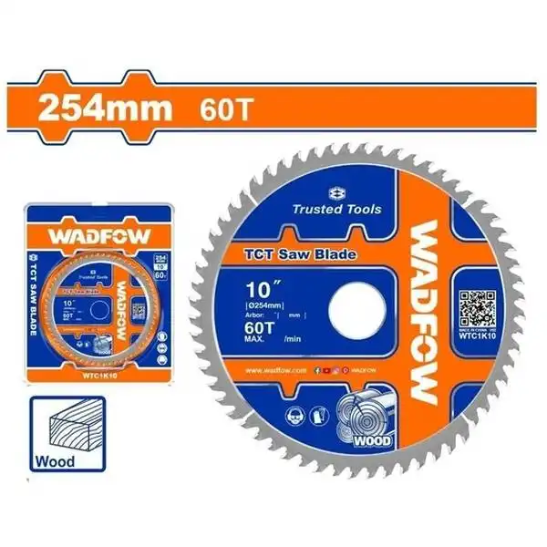 Lưỡi Cưa Gỗ Tct254Mmx60T WTC1K10 WADFOW