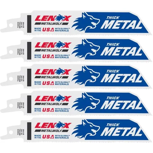 Lưỡi cưa kiếm cưa gỗ 152x22x1.3mm 6TPI Lenox Demolition 1832118