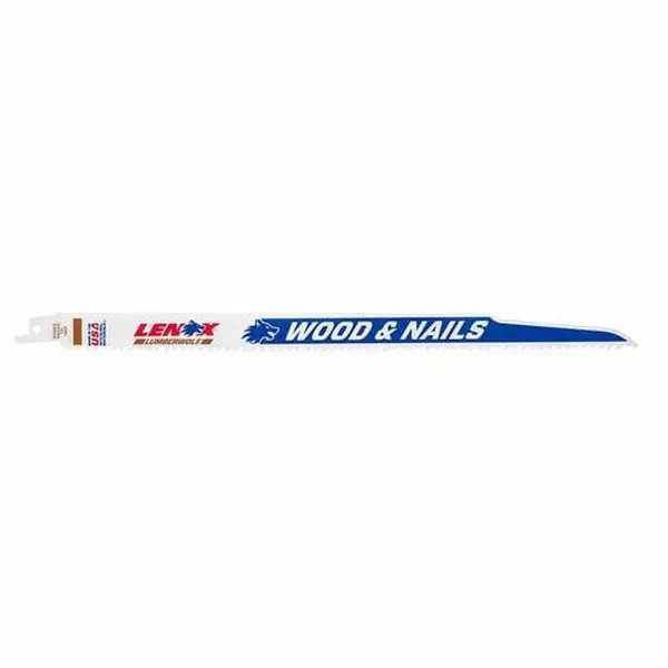 Lưỡi cưa kiếm cưa gỗ 305x19x1.3mm 6TPI LumberWolf Lenox - 20586S156R