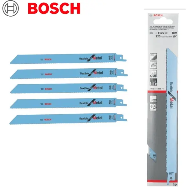 Lưỡi cưa kiếm S 1111 K-Gỗ (bộ 5 lưỡi) Bosch