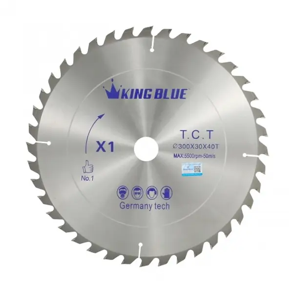 Lưỡi cưa KingBlue X1-300x40T-NEW