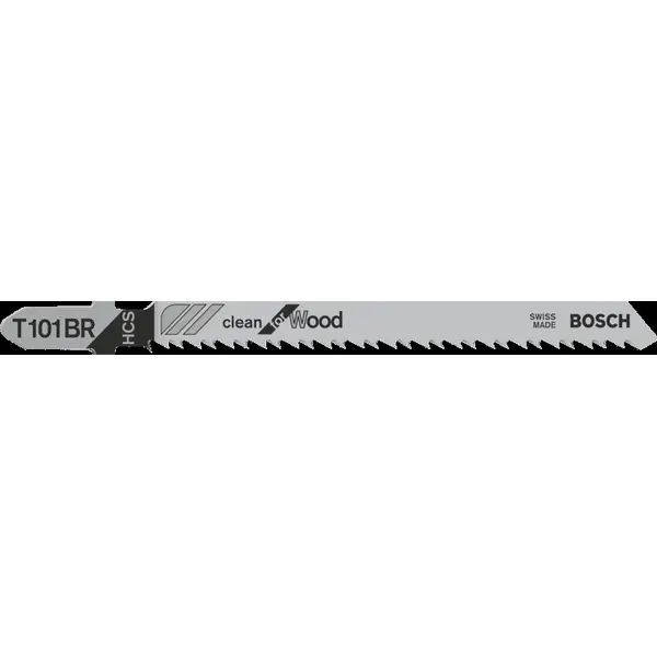 Lưỡi cưa lọng T 101 B - Gỗ (bộ 5 lưỡi) Clean for Wood Bosch