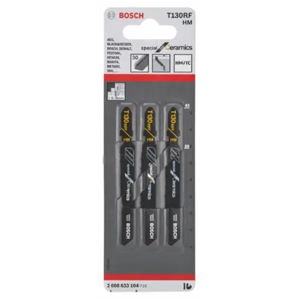 Lưỡi cưa lọng T130 RIFF Bosch 2608633104 (bộ 3 lưỡi)