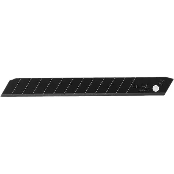 Lưỡi dao cắt màu đen 9mm Olfa ABB-10B hộp 10 lưỡi
