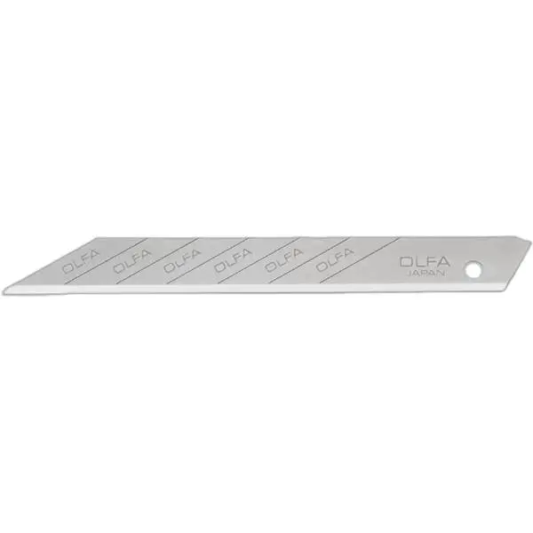 Lưỡi dao trổ bẻ được Olfa SAB-10B hộp 10 lưỡi