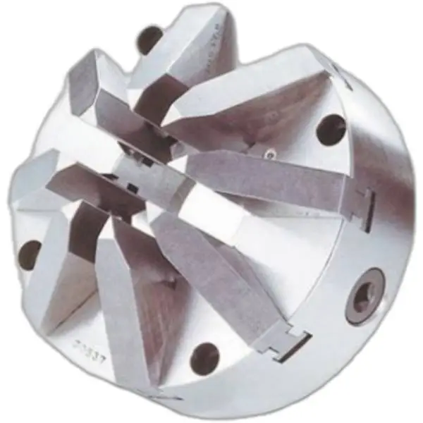 Mâm Cặp 8 Chấu Hình Côn Kẹp Dụng Cụ Cắt Phôi Mỏng AE 66830 GIN