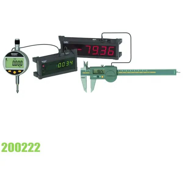 Màn hình hiển thị kết nối với thước cặp 200222, đồng hồ so điện tử