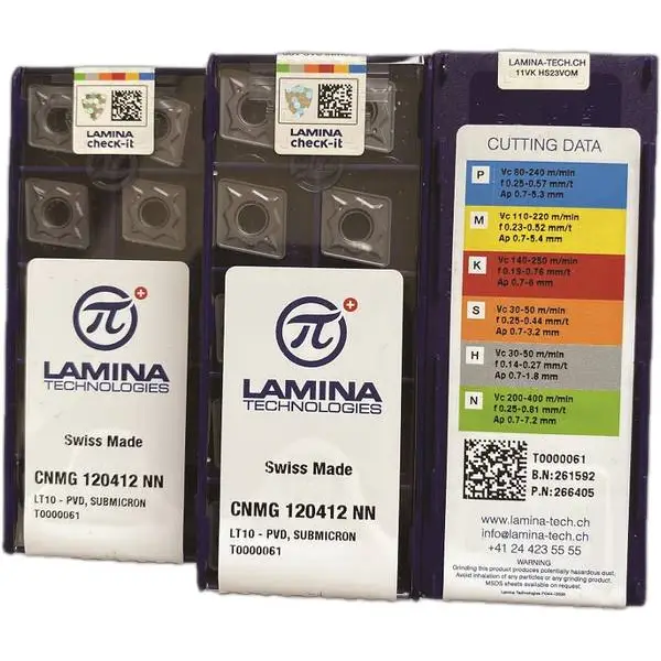 Mảnh tiện CNMG 120412 NN LT 10 Lamina