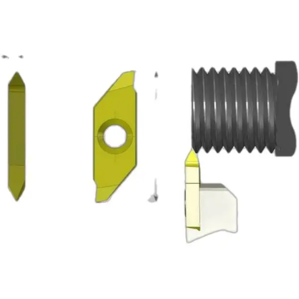 Mảnh Tiện Ren Partial Profile 55 2 Lưỡi Cắt L25 GT25 Swiss Line CPT