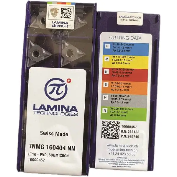 Mảnh tiện TNMG 160404 NN LT 10 Lamina