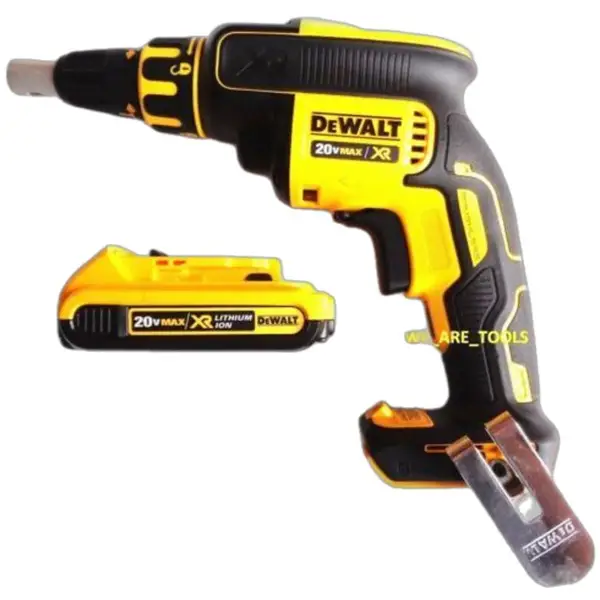 MÁY BẮT VÍT THẠCH CAO DÙNG PIN 18V DEWALT DCF620D2 - Máy, Sạc, 2pinx2Ah Túi vải