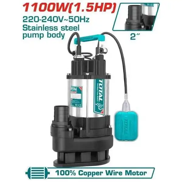 Máy Bơm Chìm Nước Thải BH 3 THÁNG TWP7110016 TOTAL