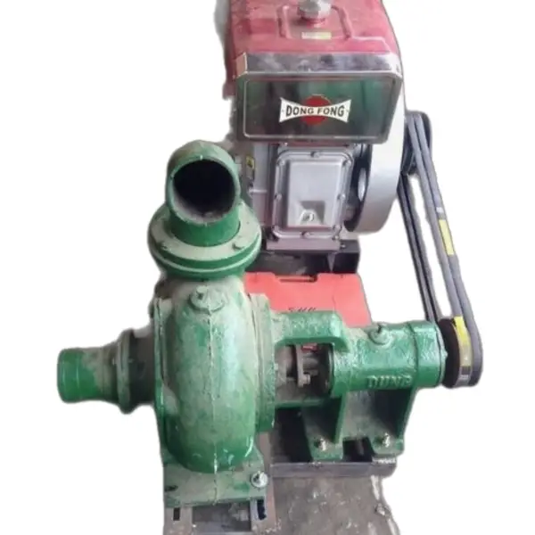 Máy bơm Diesel D28 phi 100 bơm bùn