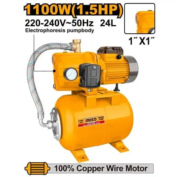 Máy Bơm Nước 1100W (1.5Hp) JPT11008 INGCO