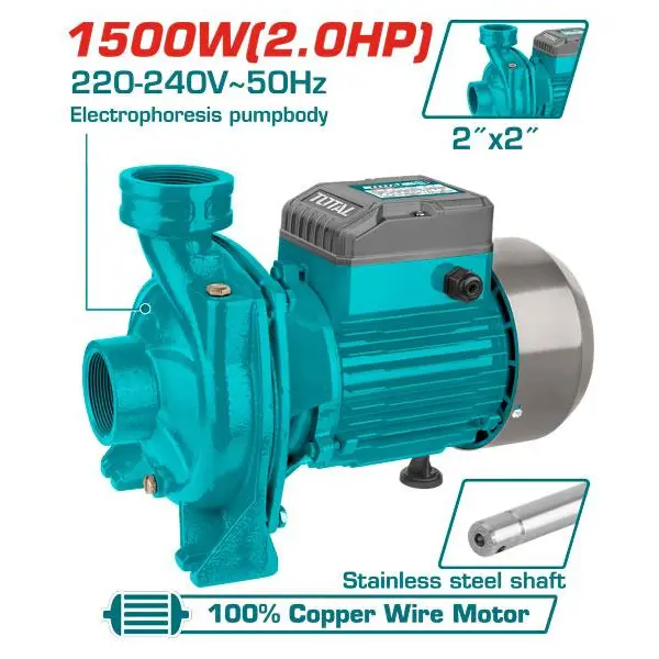 Máy bơm nước ly tâm Total TWP2150026 1500w