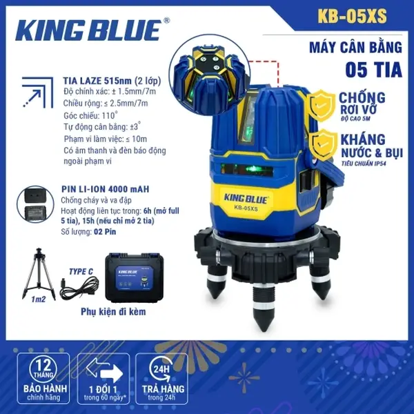 Máy cân bằng Laser KB-05XS