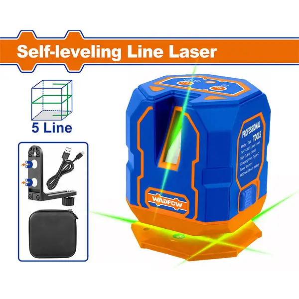 Máy cân mực Laser 2 tia xanh Wadfow WLE1M05