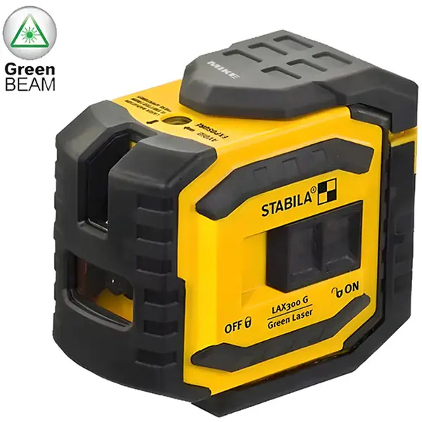 Máy cân mực laser LAX 300G tia xanh, quả rọi, thang đo 30m