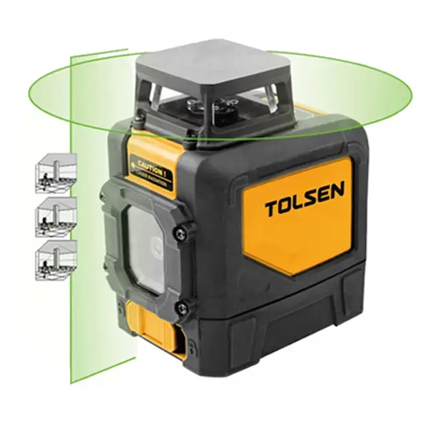 Máy cân mực Laser xoay 360 độ Tolsen 35153