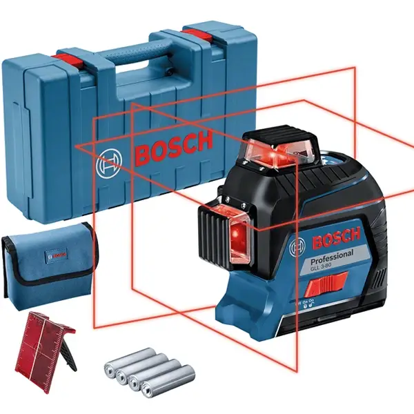 Máy cân mực tia đỏ Bosch GLL 3-15 X Professional 0601063M80