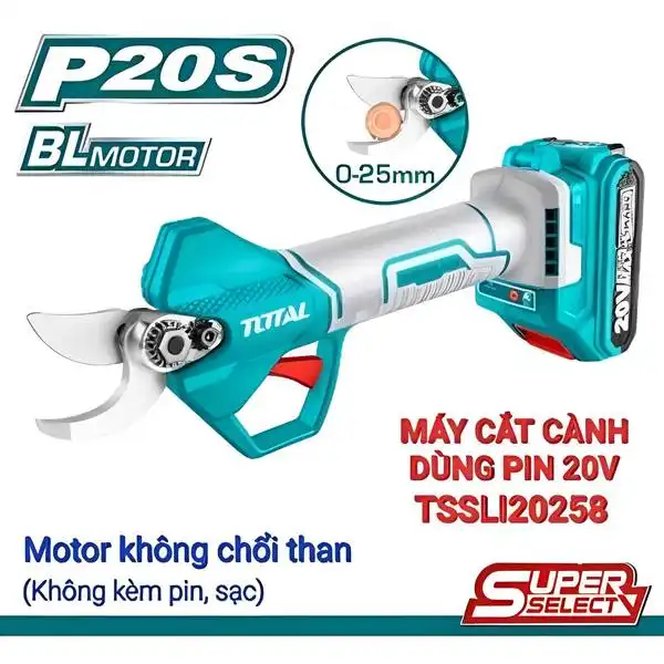 Máy cắt cành dùng pin 20V TSSLI20258 TOTAL
