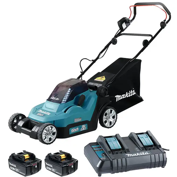 Máy cắt Cỏ Đẩy Dùng Pin Makita DLM382CM2 (380MM) (18VX2)
