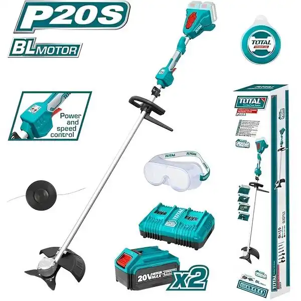 Máy cắt cỏ và bụi rặm dùng pin 40V TSTLI200285 TOTAL