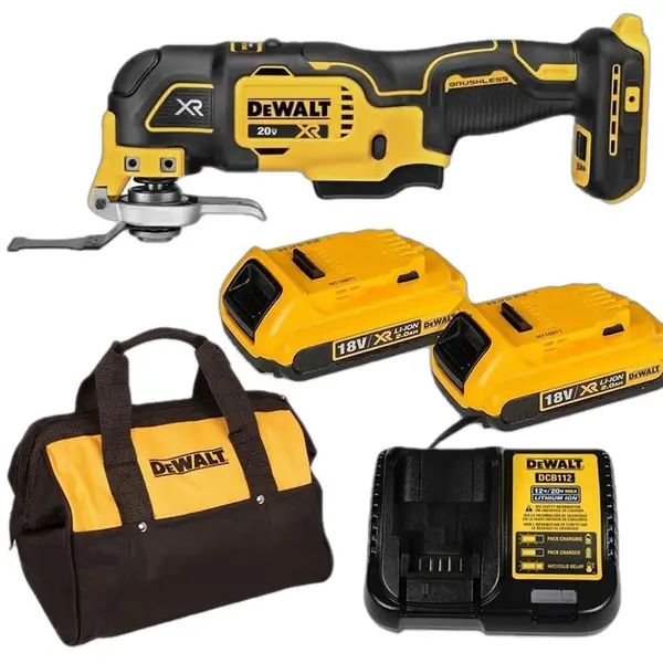 Máy cắt ĐA NĂNG PIN 20V DEWALT DCS356D2 - Máy, Sạc, 2pinx2Ah Túi vải
