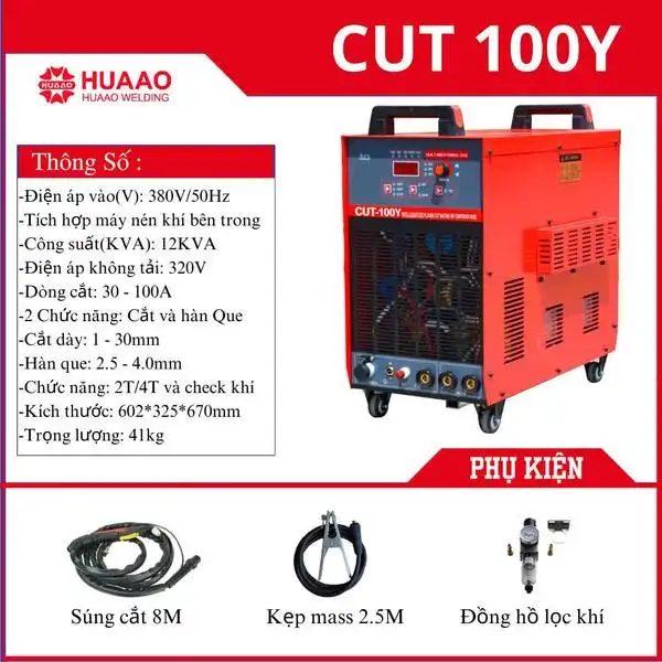 Máy cắt PLASMA HUAAO CUT 100Y