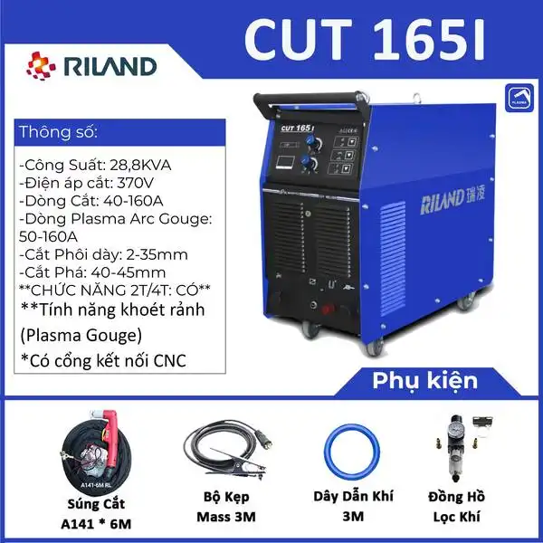 Máy cắt PLASMA RILAND CUT 165I