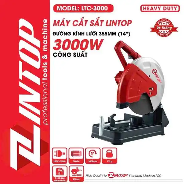 Máy cắt Sắt Điện 355mm-3000W LTC-3000 LINTOP